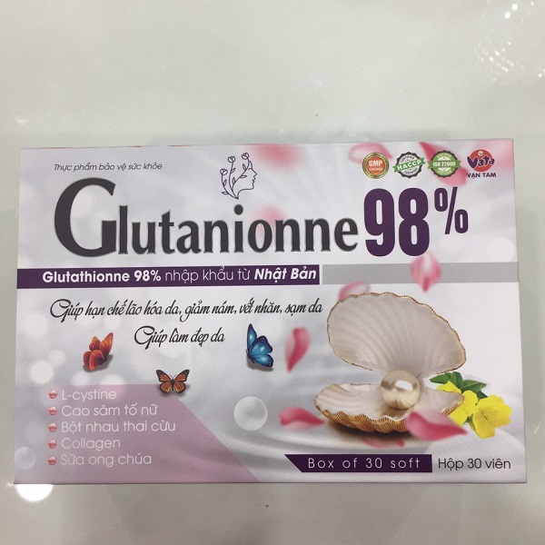 Glutanionne 98%- Viên uống giảm nám da